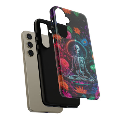 iPhone 16 Zen Skeleton With Wildflowers