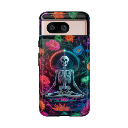 iPhone 16 Zen Skeleton With Wildflowers