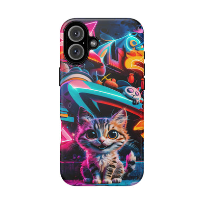 Super Cute Graffiti Cat Phone Case