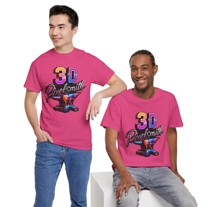 3D Pixelsmith Unisex Heavy Cotton Tee