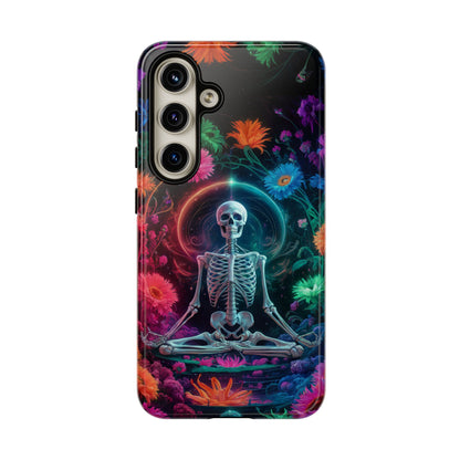 iPhone 16 Zen Skeleton With Wildflowers