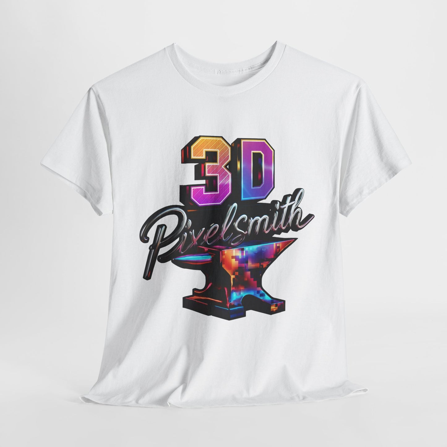 3D Pixelsmith Unisex Heavy Cotton Tee