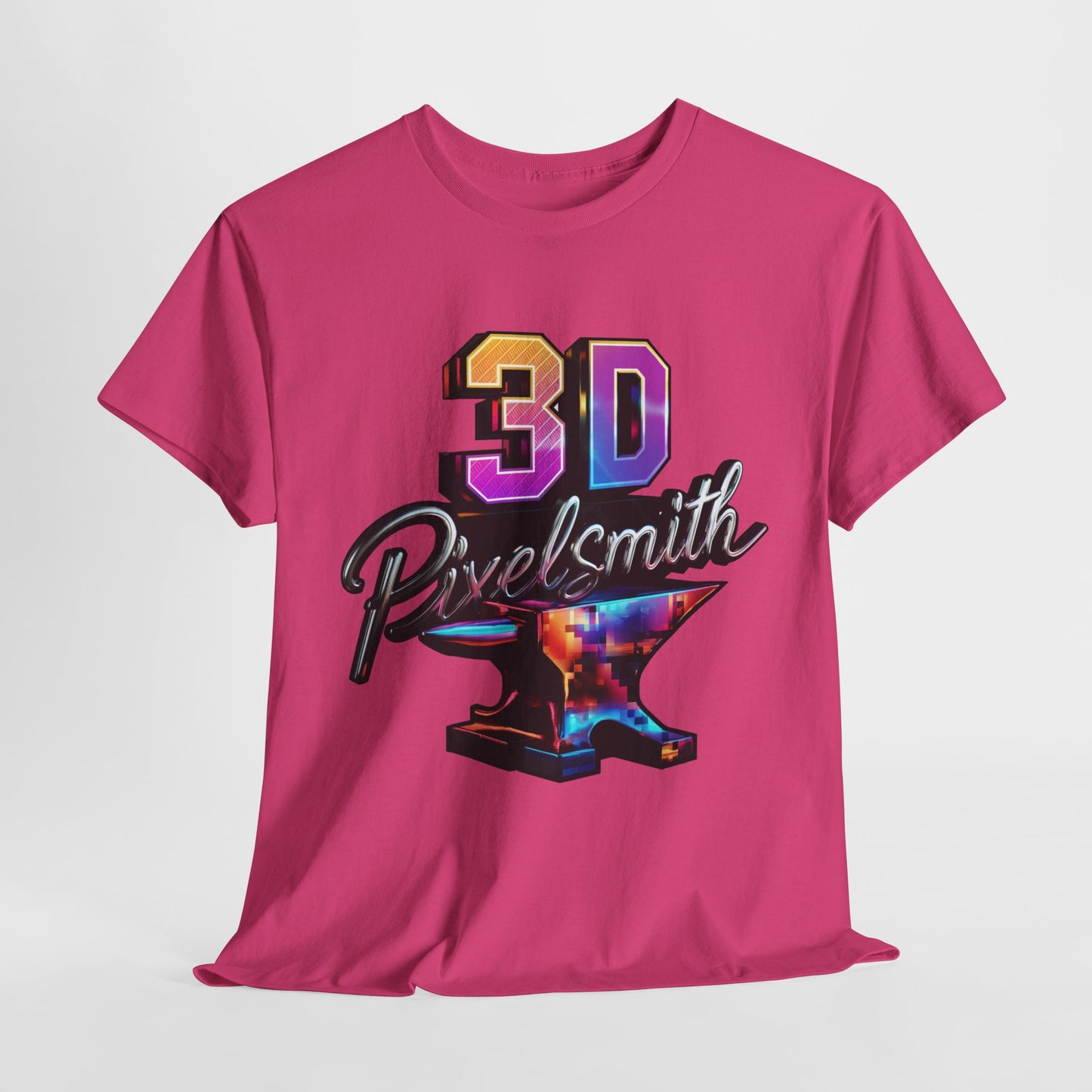 3D Pixelsmith Unisex Heavy Cotton Tee