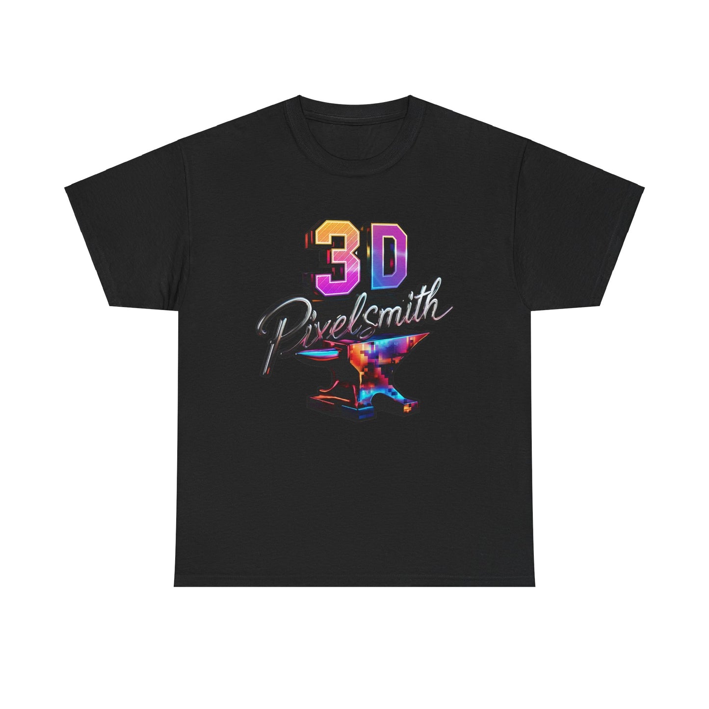 3D Pixelsmith Unisex Heavy Cotton Tee