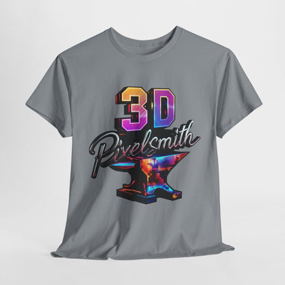 3D Pixelsmith Unisex Heavy Cotton Tee