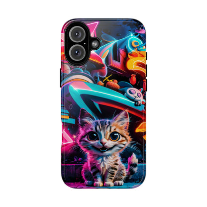 Super Cute Graffiti Cat Phone Case