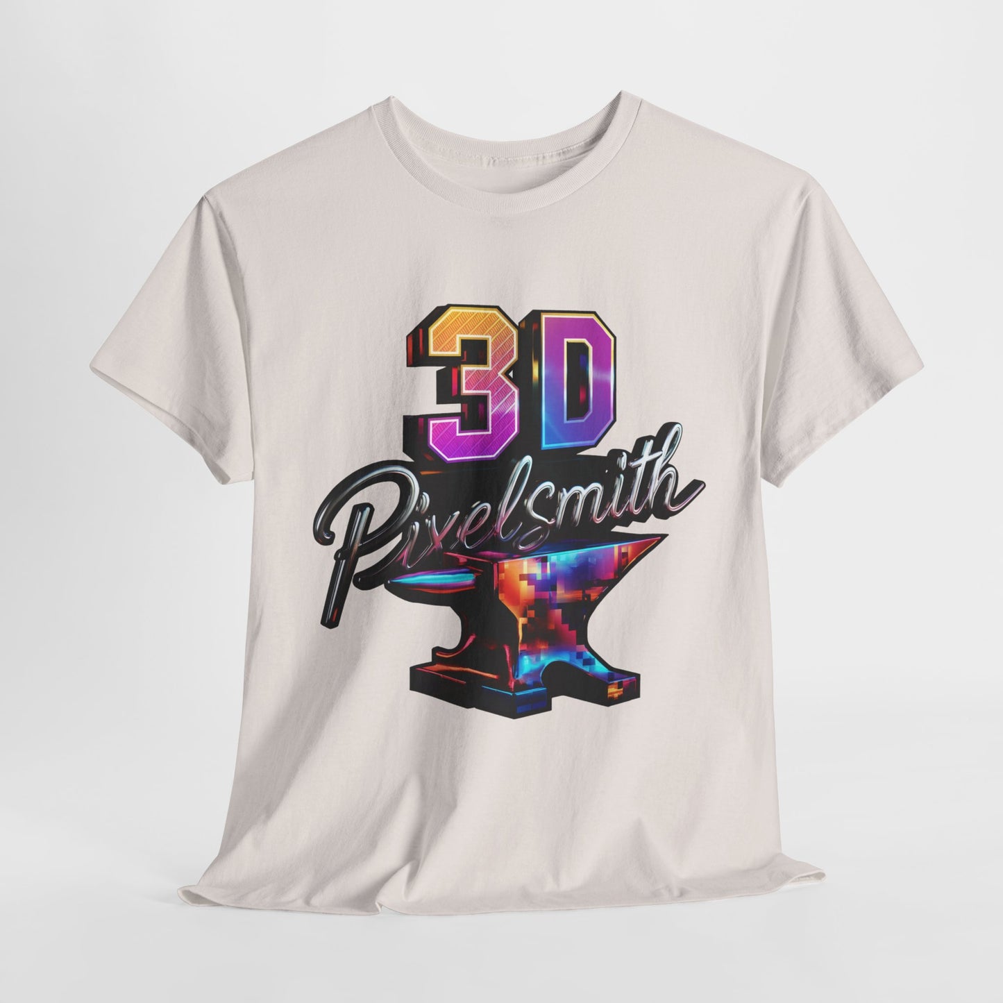 3D Pixelsmith Unisex Heavy Cotton Tee