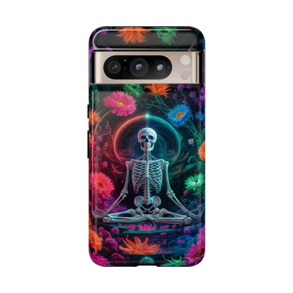 iPhone 16 Zen Skeleton With Wildflowers