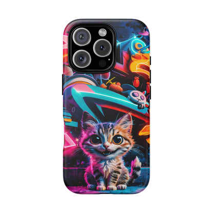 Super Cute Graffiti Cat Phone Case