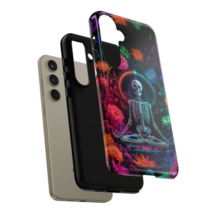 iPhone 16 Zen Skeleton With Wildflowers