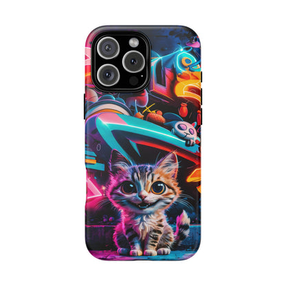 Super Cute Graffiti Cat Phone Case