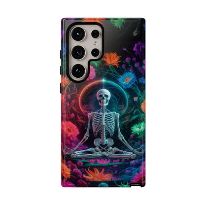 iPhone 16 Zen Skeleton With Wildflowers