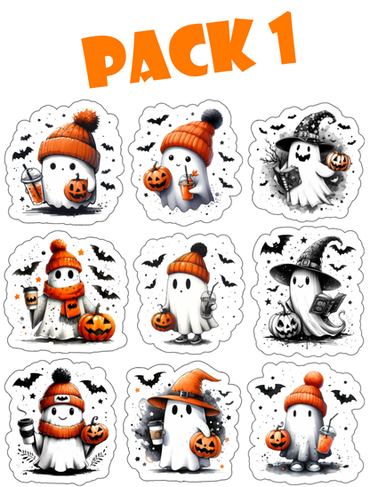 Cute Ghosts Halloween Bundle Super Pack