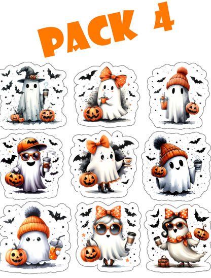 Cute Ghosts Halloween Bundle Super Pack