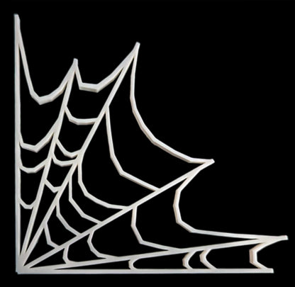 3D Printed Spiderweb Corner Bundle (4 pieces) + FREE Bonus!!